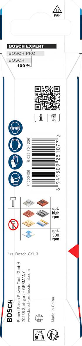 Bosch EXPERT HEX-9 Multi Construction Bohrer, 7 x 60 x 100 mm