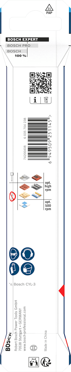 Bosch EXPERT HEX-9 Multi Construction Bohrer, 9 x 90 x 150 mm