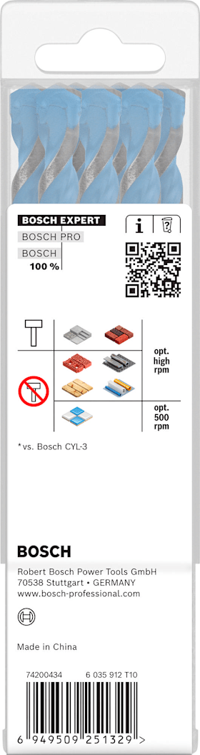 Bosch EXPERT HEX-9 Multi Construction Bohrer, 10 x 90 x 150 mm