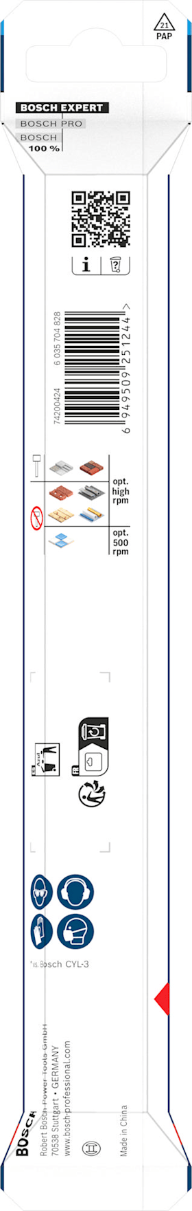 Bosch EXPERT HEX-9 Multi Construction Bohrer, 16 x 150 x 200 mm
