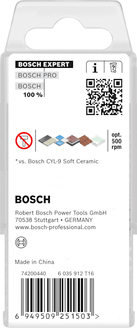 Bosch EXPERT HEX-9 Hard Ceramic HEX-9 Bohrer-Set, 6 x 90 mm, 5-tlg.