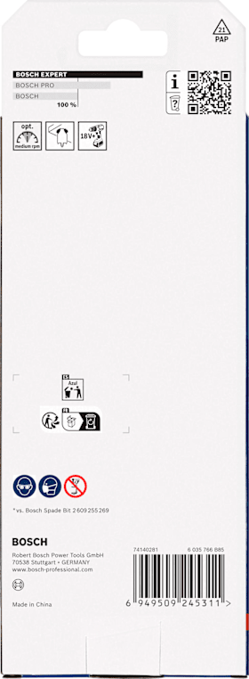 Bosch EXPERT Self Cut Speed Flachfräsbohrer-Set, 14/16/18/20/22/25/24/32, 6?tlg.