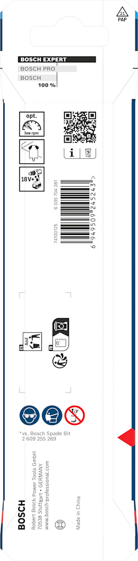 Bosch EXPERT Self Cut Speed Flachfräsbohrer, 30 x 152 mm