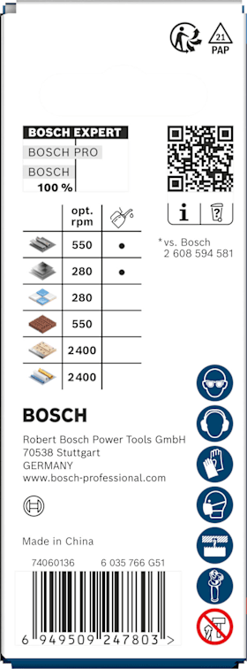 Bosch EXPERT Multi Material Power Change Plus-Lochsäge, 32 x 60 mm