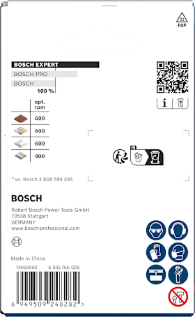 Bosch EXPERT Construction Material Power Change Plus Lochsäge, 67 x 60 mm