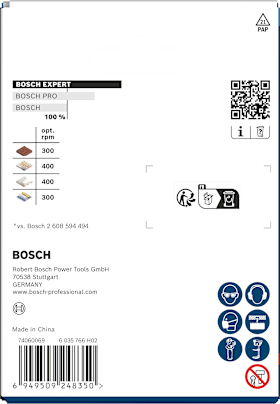 Bosch EXPERT Construction Material Power Change Plus Lochsäge, 83 x 60 mm