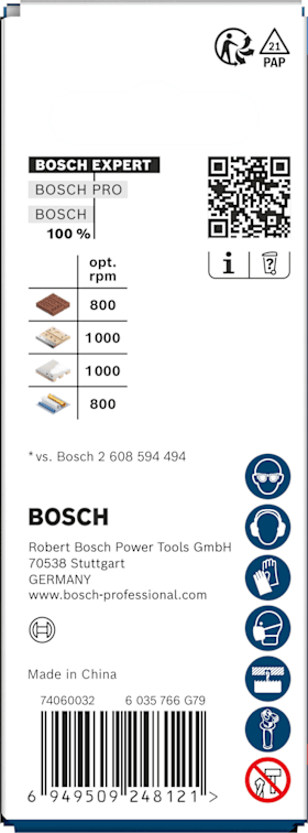 Bosch EXPERT Construction Material Power Change Plus Lochsäge, 22 x 60 mm