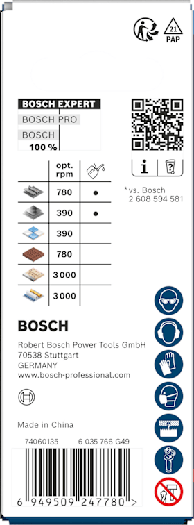 Bosch EXPERT Multi Material Power Change Plus-Lochsäge, 22 x 60 mm