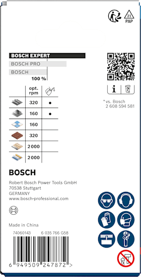 Bosch EXPERT Multi Material Power Change Plus-Lochsäge, 57 x 60 mm