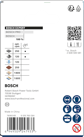 Bosch EXPERT Multi Material Power Change Plus-Lochsäge, 70 x 60 mm