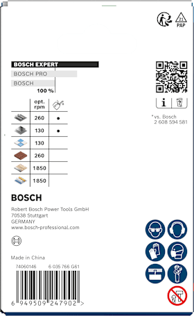 Bosch EXPERT Multi Material Power Change Plus-Lochsäge, 65 x 60 mm