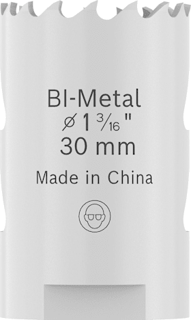 Bosch Multi Material Lochsäge mit Gewinde, 30 x 40 mm