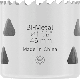 Bosch Multi Material Lochsäge mit Gewinde, 46 x 40 mm