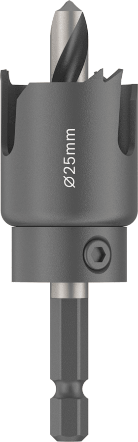 Bosch Wood and Drywall Lochsäge mit Aufsteckhalter, 25 x 27 mm