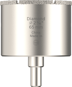 Bosch Tiles Lochsäge mit Aufsteckhalter, 65 x 40 mm