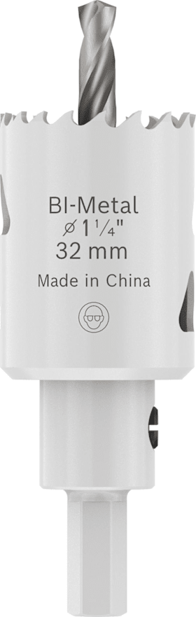 Bosch Multi Material Lochsäge mit Aufsteckhalter, 32 x 40 mm
