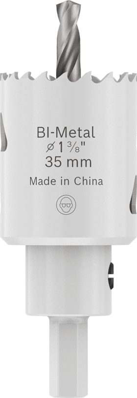 Bosch Multi Material Lochsäge mit Aufsteckhalter, 35 x 40 mm