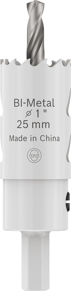 Bosch Multi Material Lochsäge mit Aufsteckhalter, 25 x 40 mm