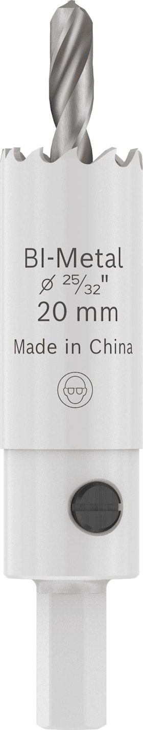 Bosch Multi Material Lochsäge mit Aufsteckhalter, 20 x 40 mm