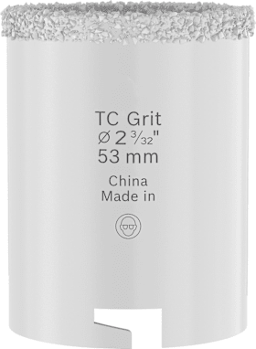 Bosch Brick and Soft Tile Lochsäge mit Aufsteckhalter, 53 x 60 mm