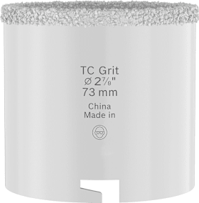 Bosch Brick and Soft Tile Lochsäge mit Aufsteckhalter, 73 x 60 mm