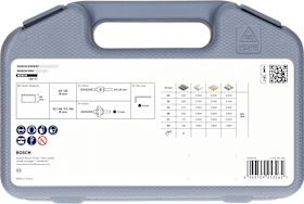 Bosch Multi Material Lochsägen-Set mit Gewinde, 20; 25; 32; 38; 51; 64 x 40 mm