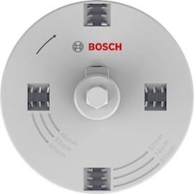 Bosch Wood and Drywall Lochsägen-Set mit Aufsteckhalter, 46/53/60/67/74/81 x 31 mm