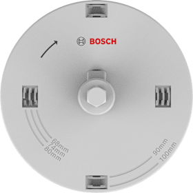 Bosch Wood and Drywall Lochsägen-Set mit Aufsteckhalter, 68; 74; 80; 90; 100 x 31 mm
