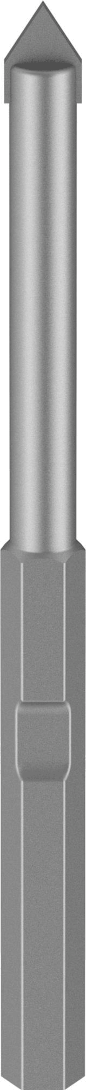 Bosch Zentrierbohrer für Ziegel und weiche Fliesen mit Adapter, 9,5 x 60 mm