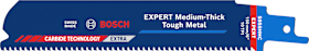 Bosch EXPERT Medium-Thick Tough Metal S955HHC Säbelsägeblatt