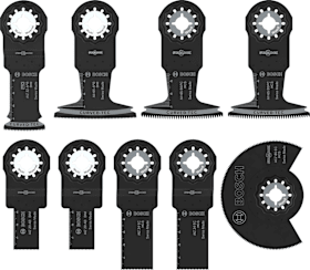 Bosch Holz- und Weichmetall-Set, 9-tlg.