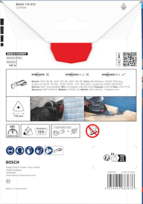 Bosch EXPERT MAVZ 116 RT2 Schleifplatte, 116 mm