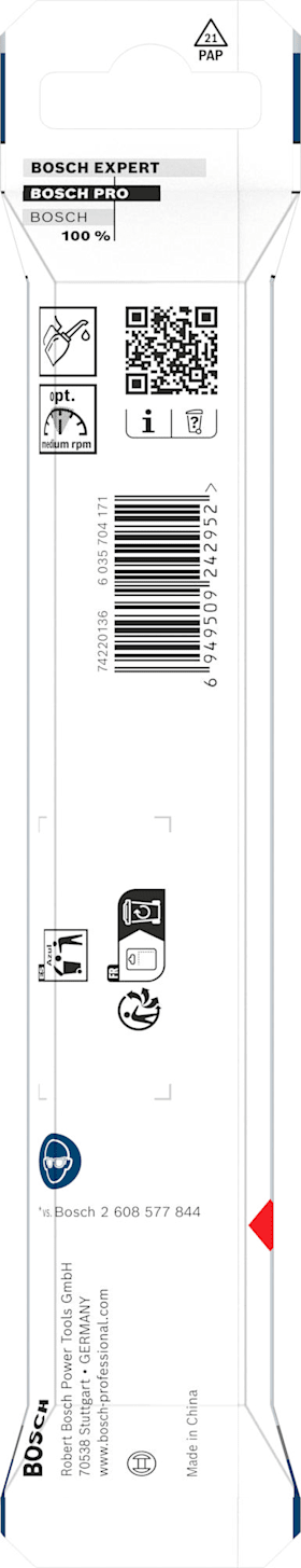 Bosch PRO Metal HSS-G Impact Spiralbohrer, 10 x 87 x 133 mm