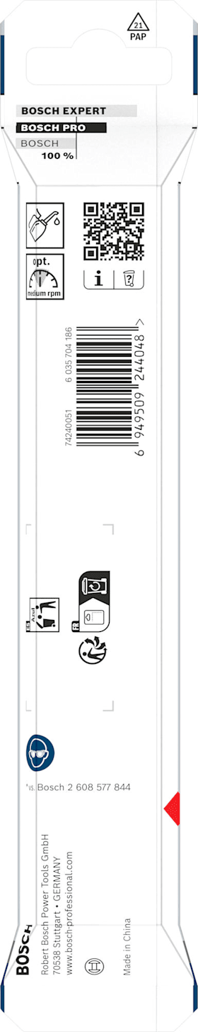 Bosch PRO Metal HSS-G Spiralbohrer, 8 x 109 x 165 mm