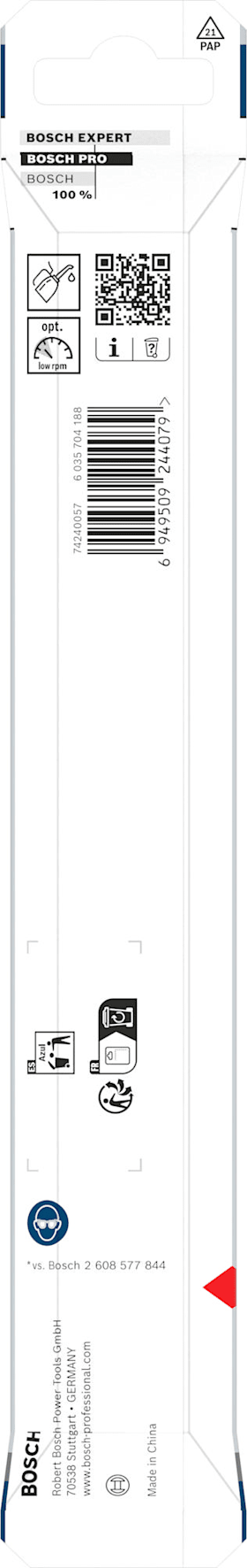 Bosch PRO Metal HSS-G Spiralbohrer, 11 x 128 x 195 mm