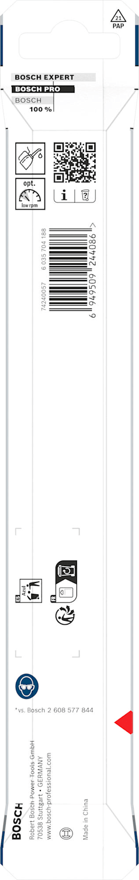 Bosch PRO Metal HSS-G Spiralbohrer, 12 x 134 x 205 mm