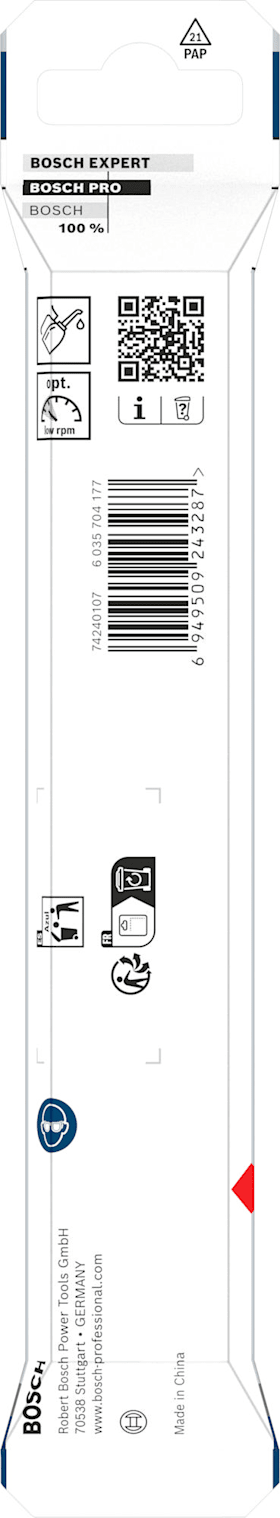 Bosch PRO Stainless Steel HSS-Co Spiralbohrer, 11,5 x 94 x 142 mm