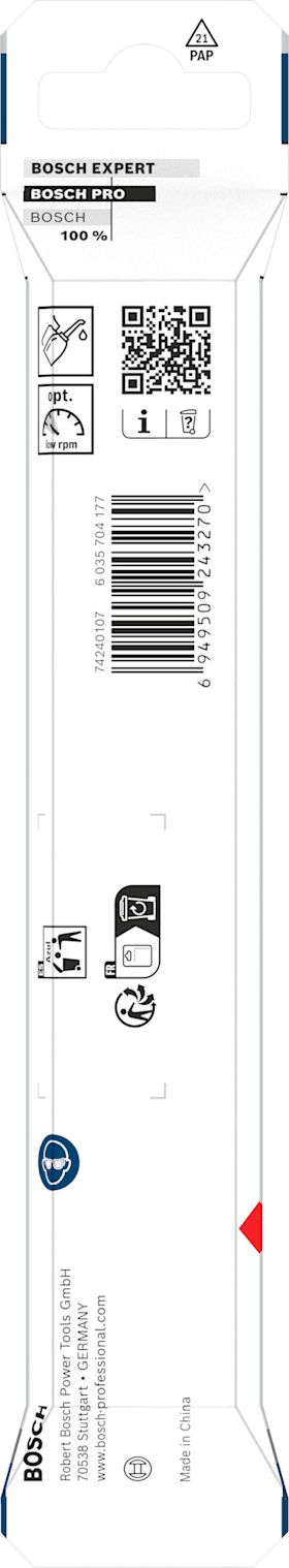 Bosch PRO Stainless Steel HSS-Co Spiralbohrer, 11 x 94 x 142 mm