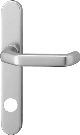 AUSSENSCHILD ZSG 3 8/92 MM KABA LOCHUNG 1200/135 WEISS