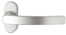 DRÜCKER AUF OVALROSETTE M3 MESSING BRÜN. 2000/2033/17