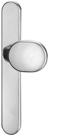 AUSSENSCHILD MIT KNOPF F1 1200/K22 SKG OHNE PZ