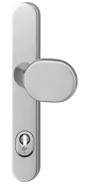 WECHSELGRT.AUSSEN MIT KNOPF 8/92 MM PZ 2000/K22/545 ZA RAL9001 SKG ZUB. TS 70MM