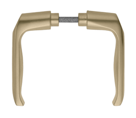 edi Drückerpaar 2137, 10mm, TS 65-75,F4 eloxiert