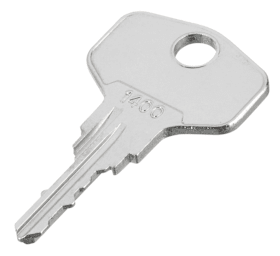 FT-Fenstergriffschlüssel, 0014, gleichschließend, Stahl