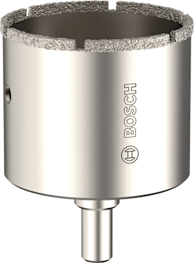 Bosch Lochsäge mit Adapter für Fliesen