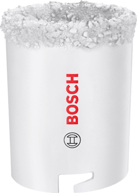 Bosch Lochsäge mit Adapter für Ziegelstein und weiche Fliesen