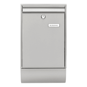 BURG-WÄCHTER | Briefkasten + Box | BERLIN-SET 37770 Ni | Edelstahl