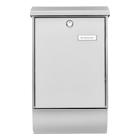 BURG-WÄCHTER | Briefkasten + Box | OSLO-SET 37670 Ni | Edelstahl