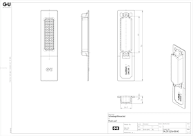 9-29526-00-0-7 B | Schiebegriffmuschel GU-934, GU-937