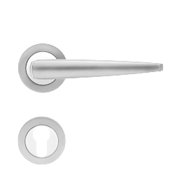 DRÜCKERGRT. DENVER R230PZ CHROM/CHROMMATT M. 3.TLG.ROS. R230PZ056